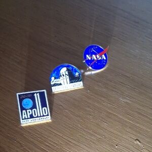 🌌 Space Set 🔭 3 Pins Included 🚀